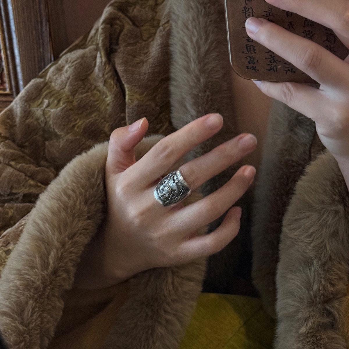Handmade Sterling Silver Ethnic Boho Ring