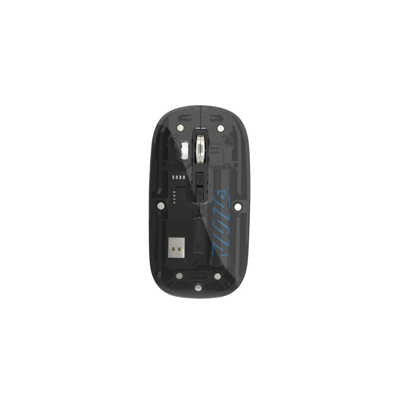 Slim Dual Mode Silent Wireless Bluetooth Mouse