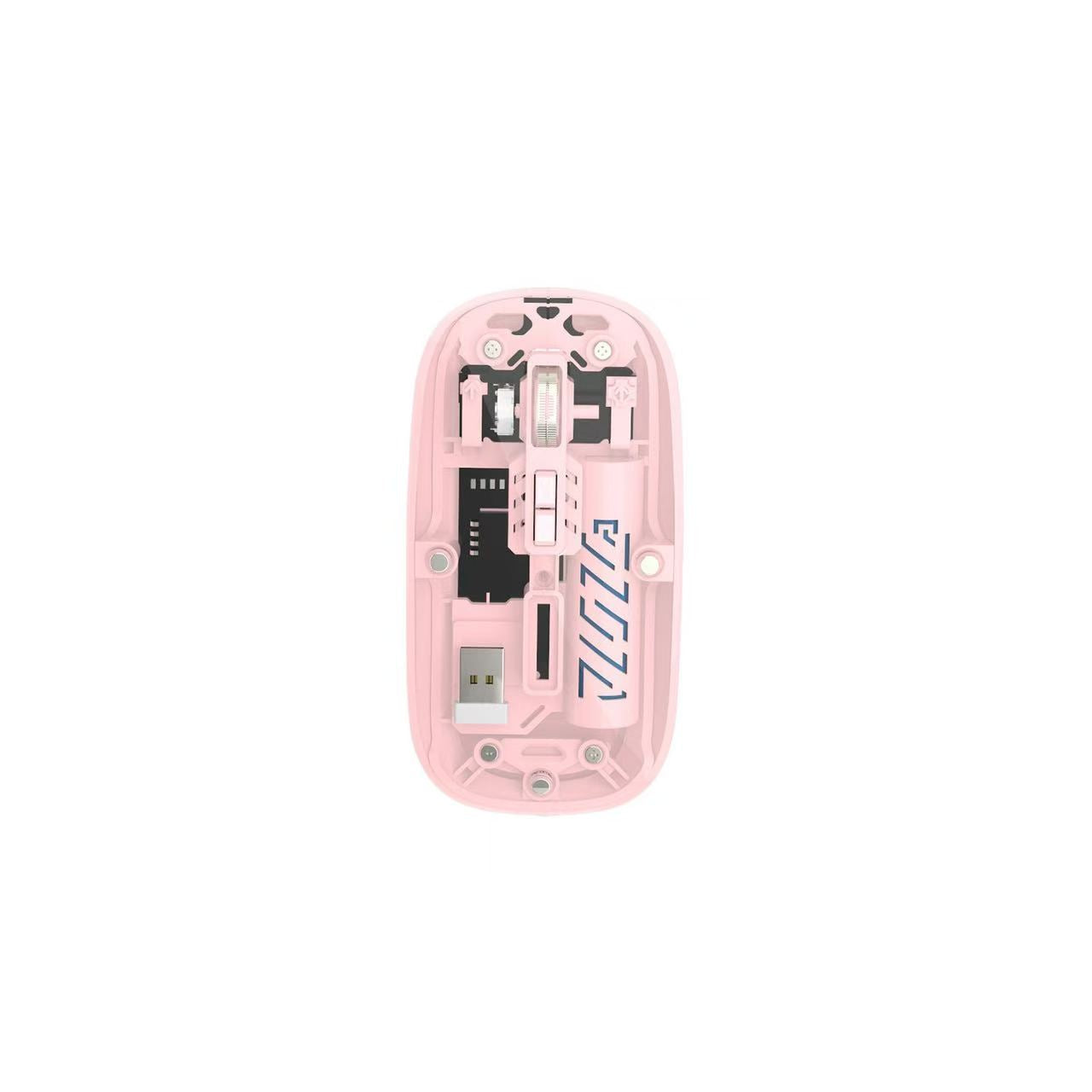 Slim Dual Mode Silent Wireless Bluetooth Mouse