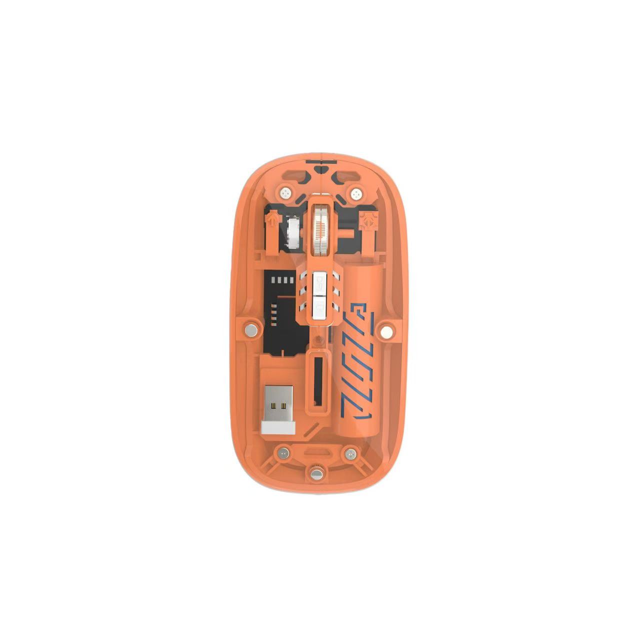 Slim Dual Mode Silent Wireless Bluetooth Mouse