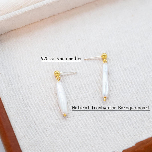 Sterling Silver Dainty Earring Set | Moon Star Fleur De Lis