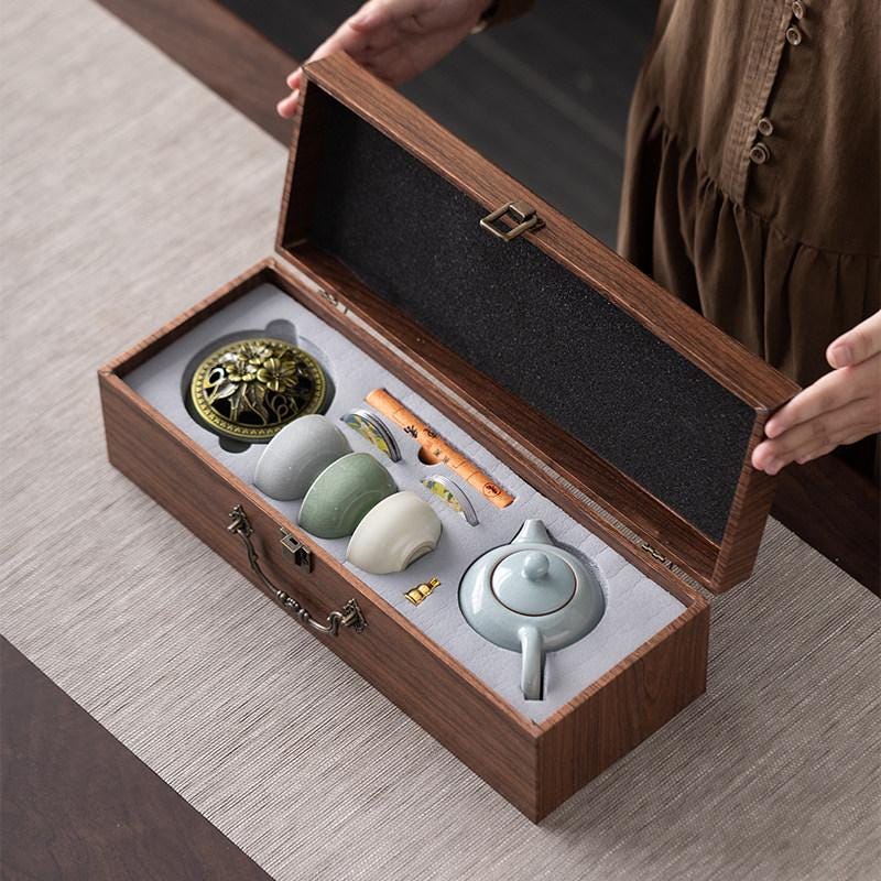 Handcrafted Chinese Tea Cup Set | Traditional Artisan Gongfu Tea Set