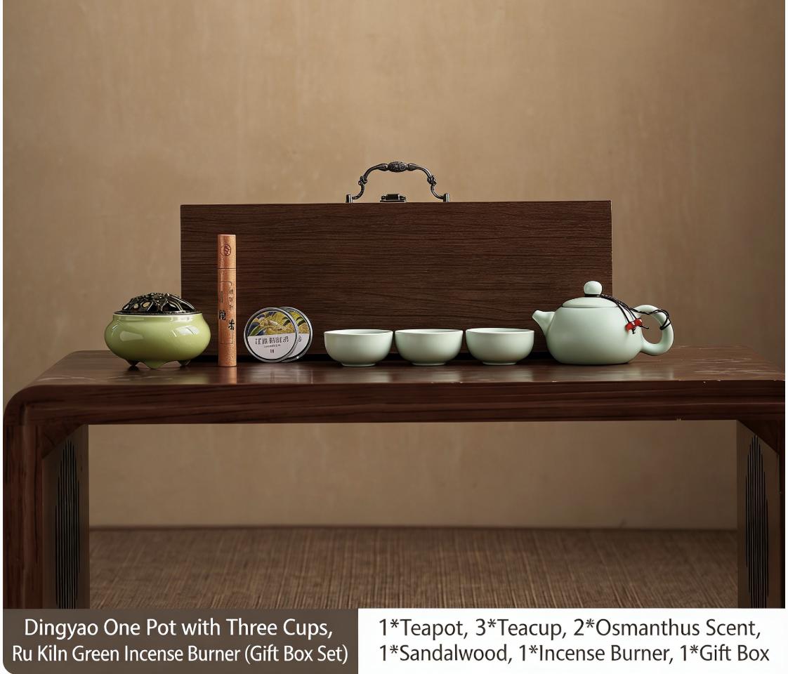 Handcrafted Chinese Tea Cup Set | Traditional Artisan Gongfu Tea Set