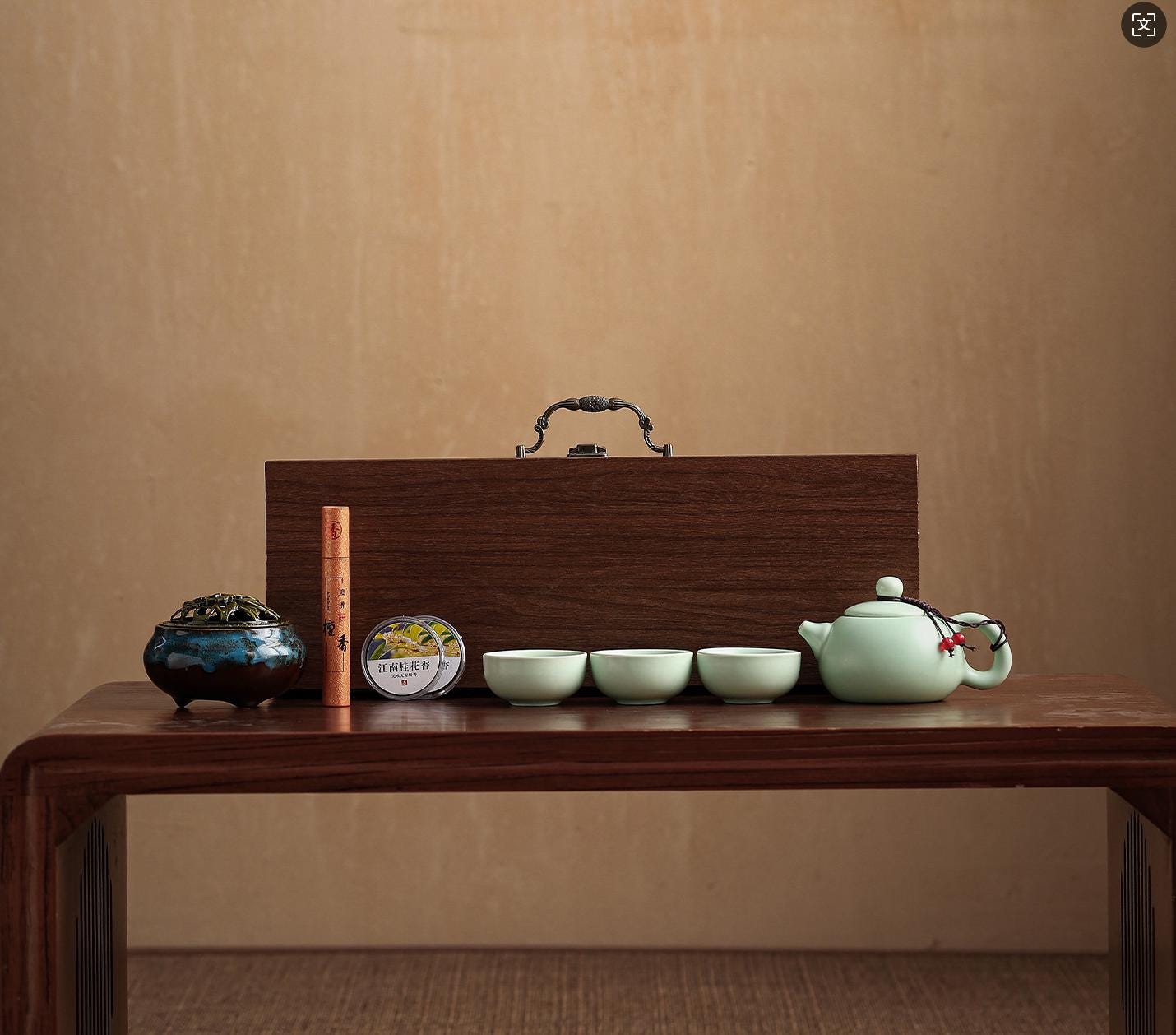 Handcrafted Chinese Tea Cup Set | Traditional Artisan Gongfu Tea Set