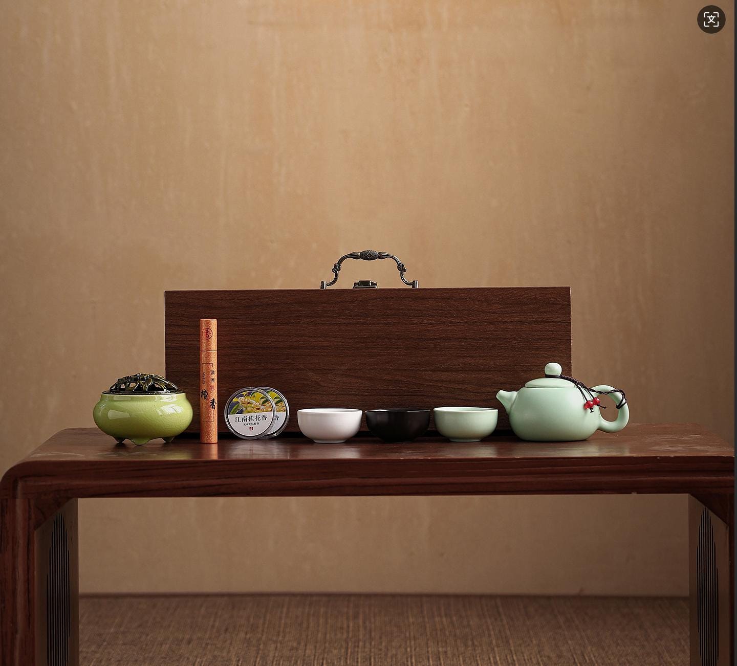 Handcrafted Chinese Tea Cup Set | Traditional Artisan Gongfu Tea Set