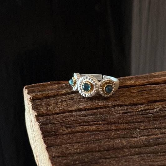 Handmade  Sterling Silver Ethnic Boho Ring