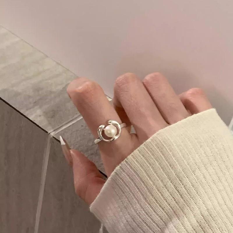 S925 Sterling Silver Boho Vintage Statement Ring