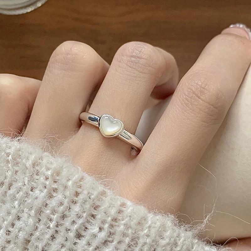 S925 Sterling Silver Boho Vintage Statement Ring