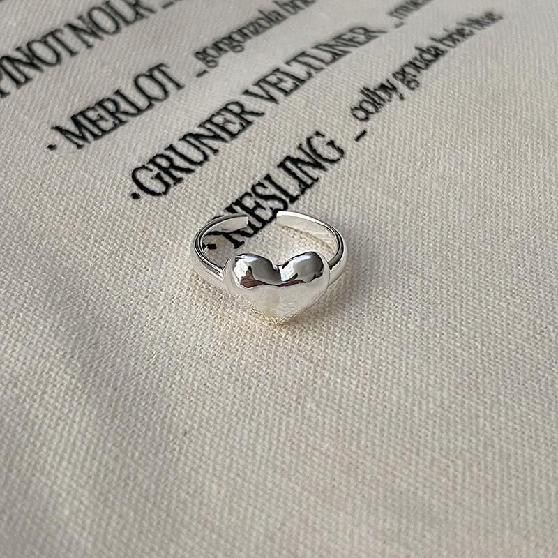 S925 Sterling Silver Boho Vintage Statement Ring