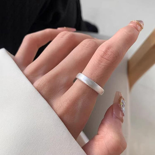 S925 Sterling Silver Boho Vintage Statement Ring