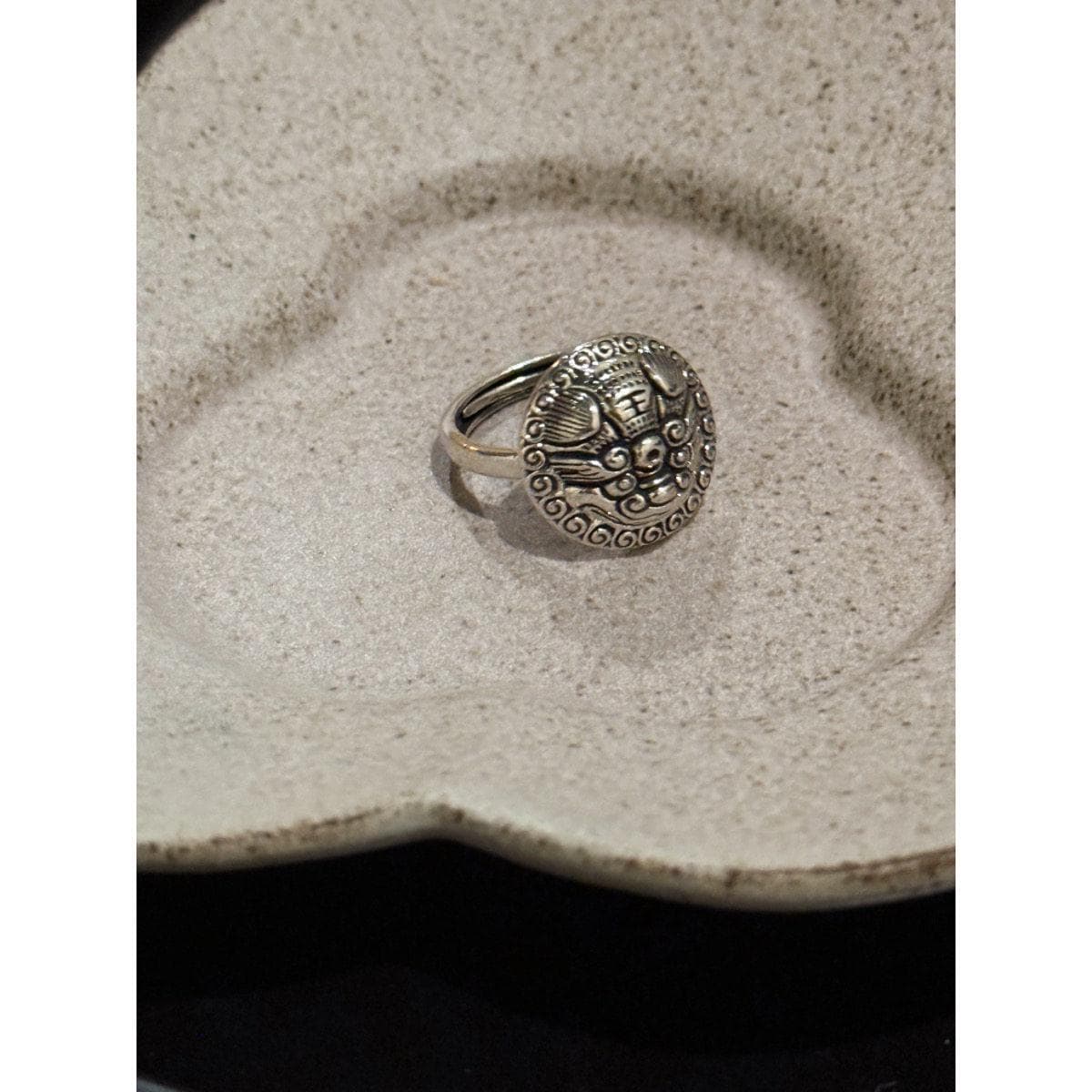 Handmade  Sterling Silver Ethnic Boho Ring